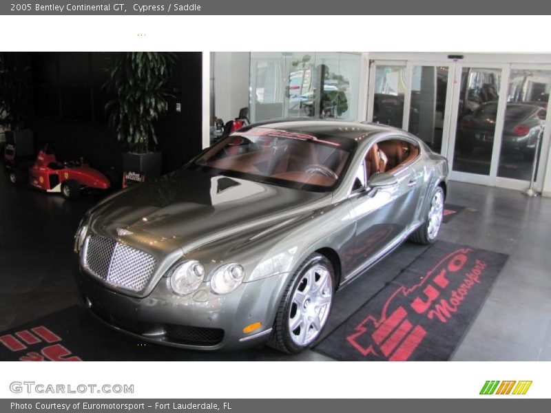 Cypress / Saddle 2005 Bentley Continental GT