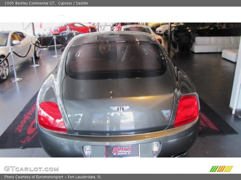 Cypress / Saddle 2005 Bentley Continental GT