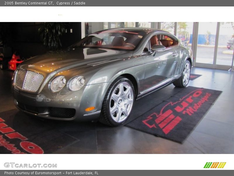 Cypress / Saddle 2005 Bentley Continental GT