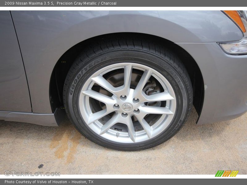 Precision Gray Metallic / Charcoal 2009 Nissan Maxima 3.5 S