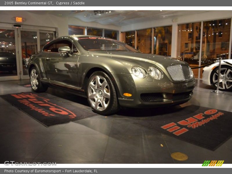 Cypress / Saddle 2005 Bentley Continental GT
