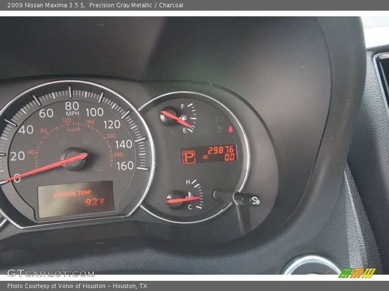 Precision Gray Metallic / Charcoal 2009 Nissan Maxima 3.5 S