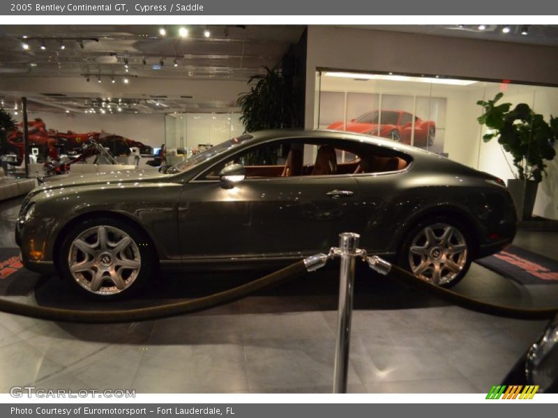 Cypress / Saddle 2005 Bentley Continental GT