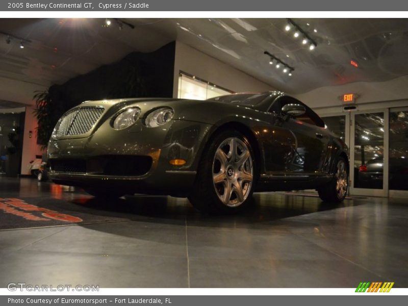 Cypress / Saddle 2005 Bentley Continental GT