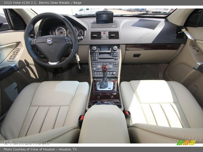 Electric Silver Metallic / Beige 2013 Volvo XC90 3.2
