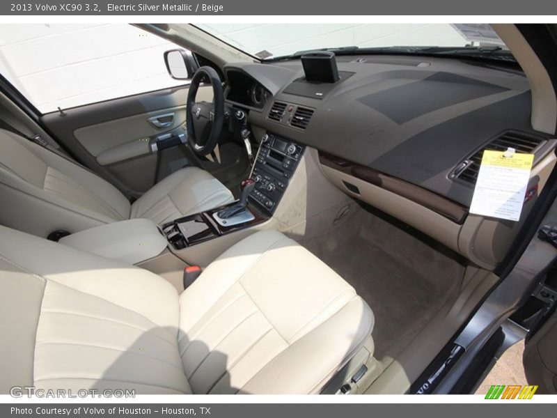 Electric Silver Metallic / Beige 2013 Volvo XC90 3.2