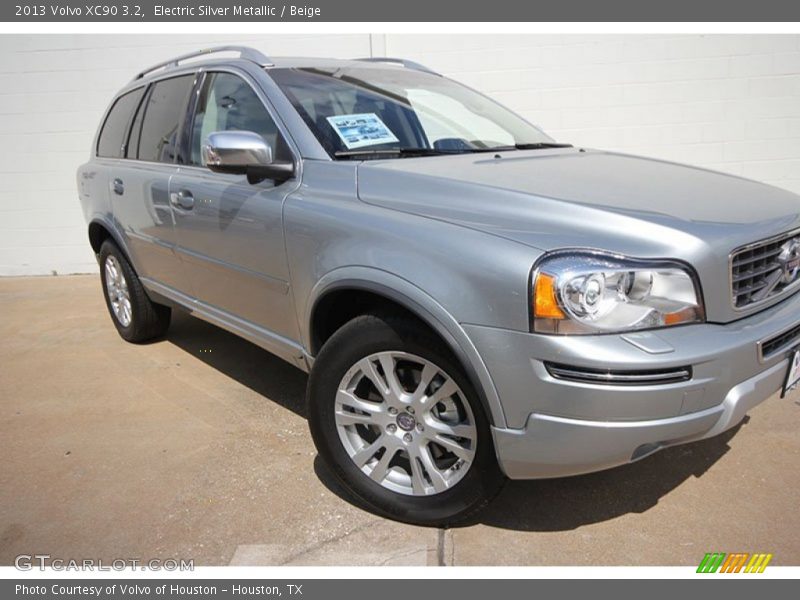 Electric Silver Metallic / Beige 2013 Volvo XC90 3.2