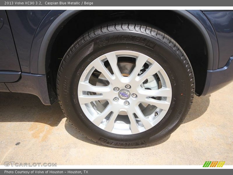 Caspian Blue Metallic / Beige 2013 Volvo XC90 3.2