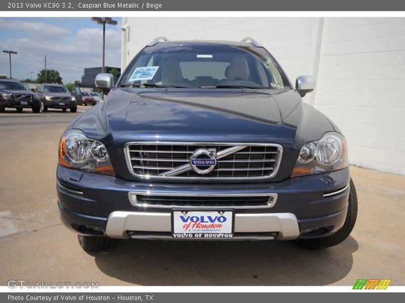 Caspian Blue Metallic / Beige 2013 Volvo XC90 3.2