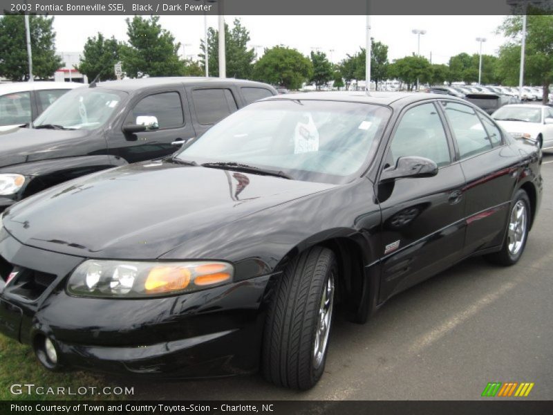 Black / Dark Pewter 2003 Pontiac Bonneville SSEi