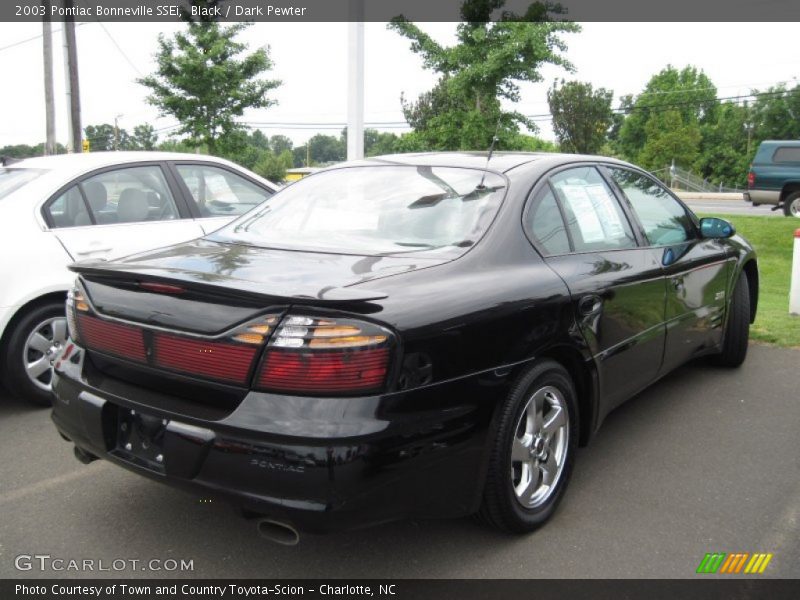 Black / Dark Pewter 2003 Pontiac Bonneville SSEi