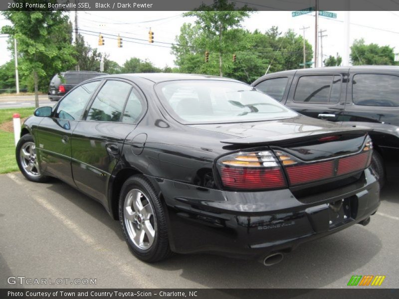 Black / Dark Pewter 2003 Pontiac Bonneville SSEi