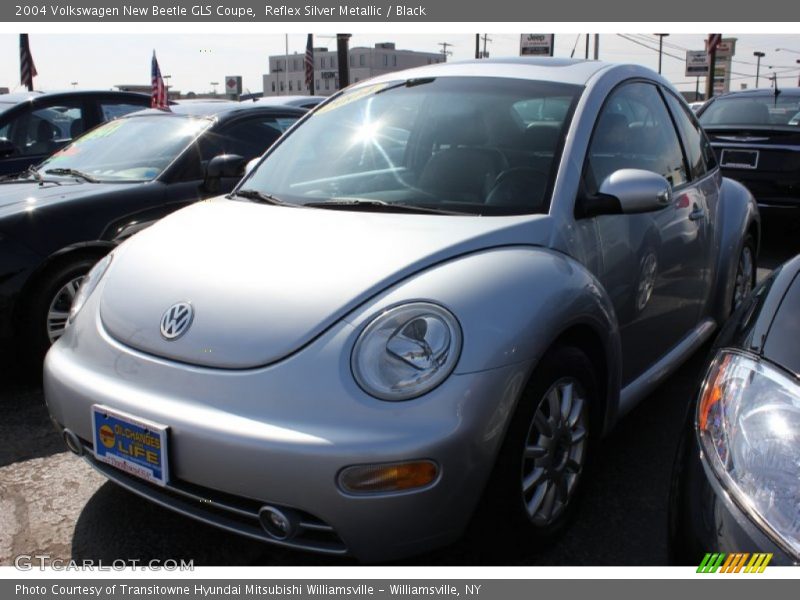 Reflex Silver Metallic / Black 2004 Volkswagen New Beetle GLS Coupe