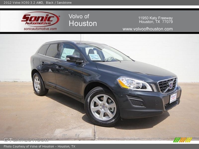 Black / Sandstone 2012 Volvo XC60 3.2 AWD