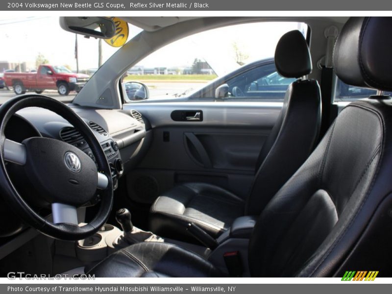 Reflex Silver Metallic / Black 2004 Volkswagen New Beetle GLS Coupe