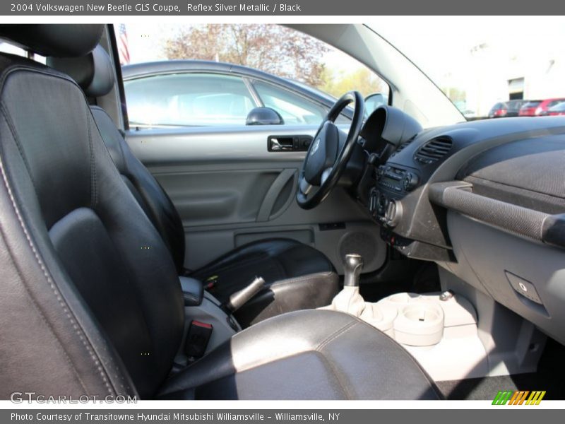 Reflex Silver Metallic / Black 2004 Volkswagen New Beetle GLS Coupe