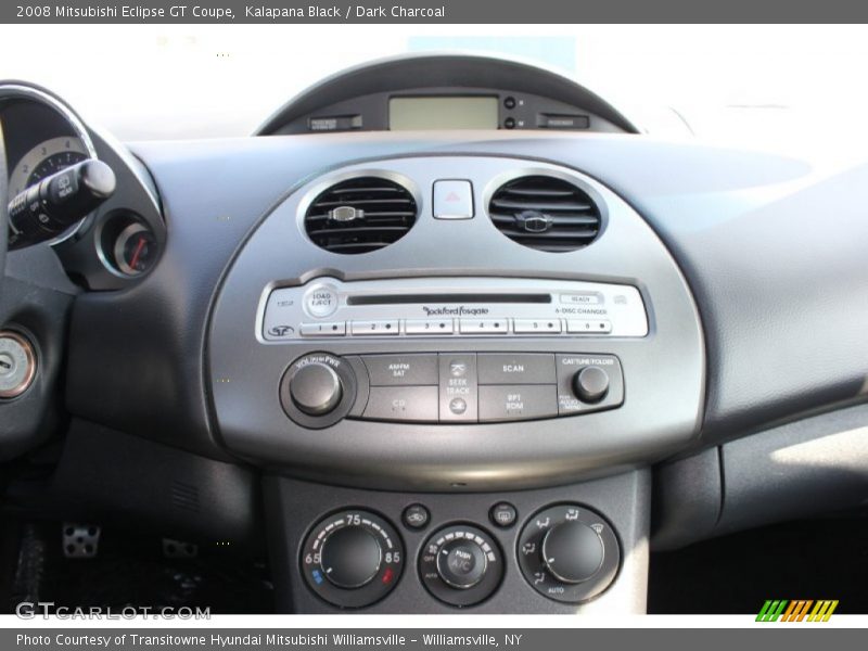 Kalapana Black / Dark Charcoal 2008 Mitsubishi Eclipse GT Coupe