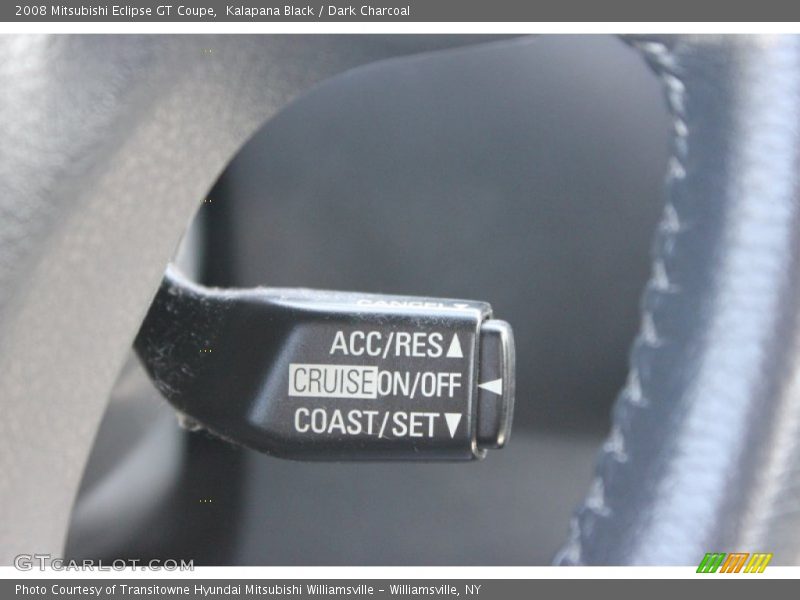 Kalapana Black / Dark Charcoal 2008 Mitsubishi Eclipse GT Coupe