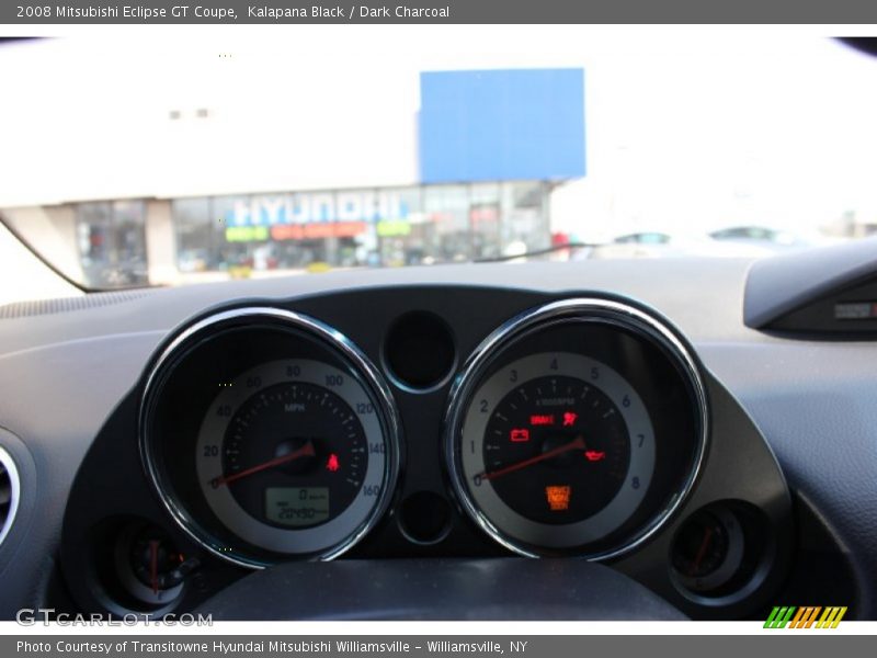 Kalapana Black / Dark Charcoal 2008 Mitsubishi Eclipse GT Coupe