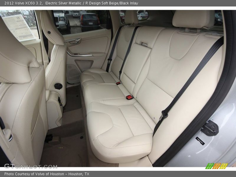 Electric Silver Metallic / R Design Soft Beige/Black Inlay 2012 Volvo XC60 3.2
