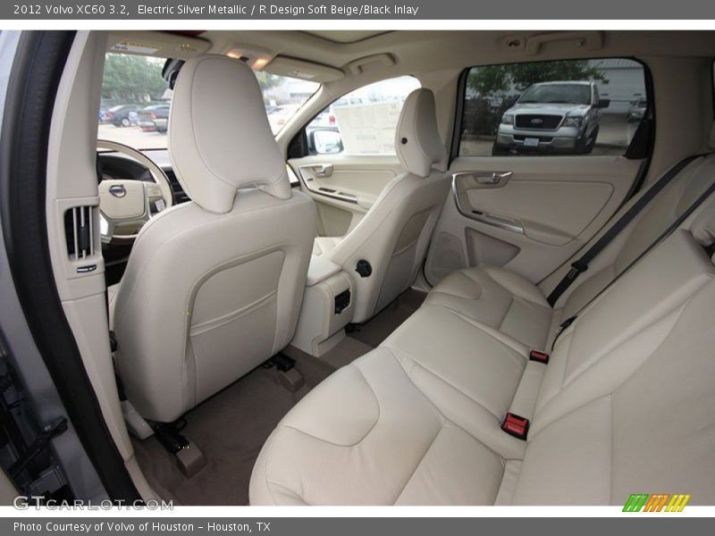 Electric Silver Metallic / R Design Soft Beige/Black Inlay 2012 Volvo XC60 3.2