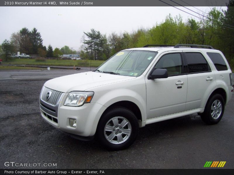 White Suede / Stone 2010 Mercury Mariner I4 4WD
