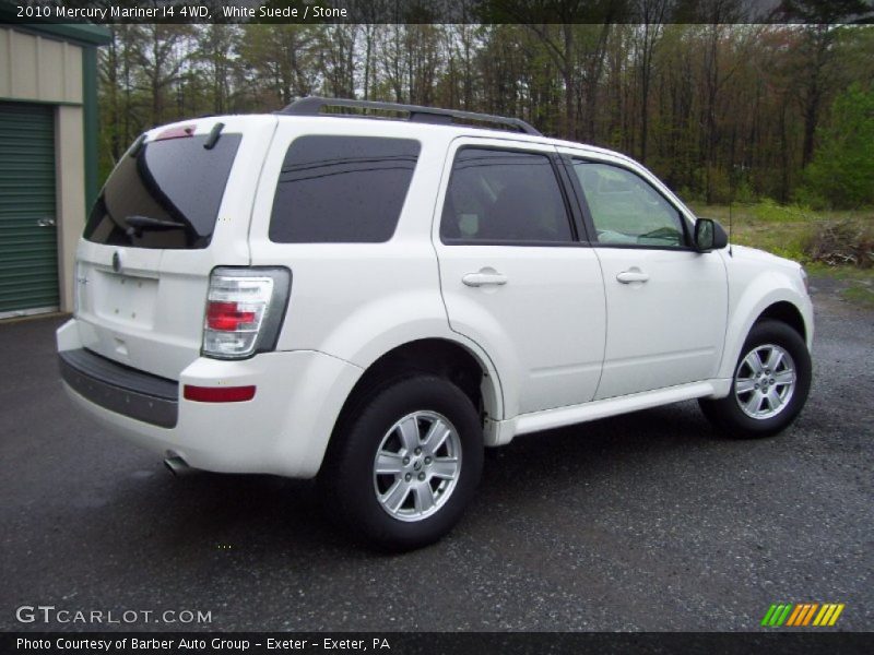 White Suede / Stone 2010 Mercury Mariner I4 4WD