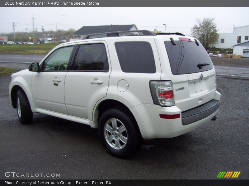White Suede / Stone 2010 Mercury Mariner I4 4WD