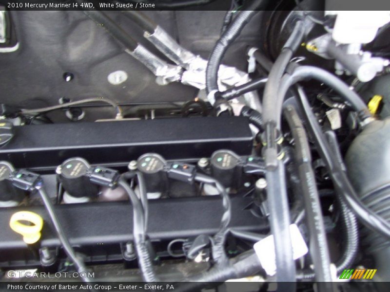 White Suede / Stone 2010 Mercury Mariner I4 4WD