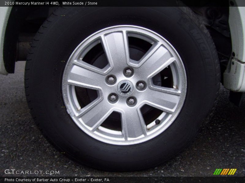 White Suede / Stone 2010 Mercury Mariner I4 4WD
