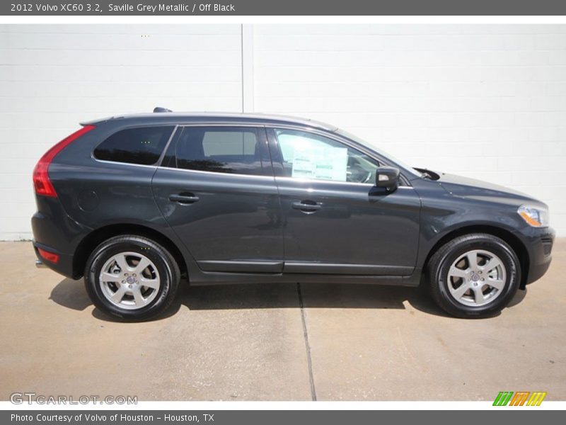 Saville Grey Metallic / Off Black 2012 Volvo XC60 3.2