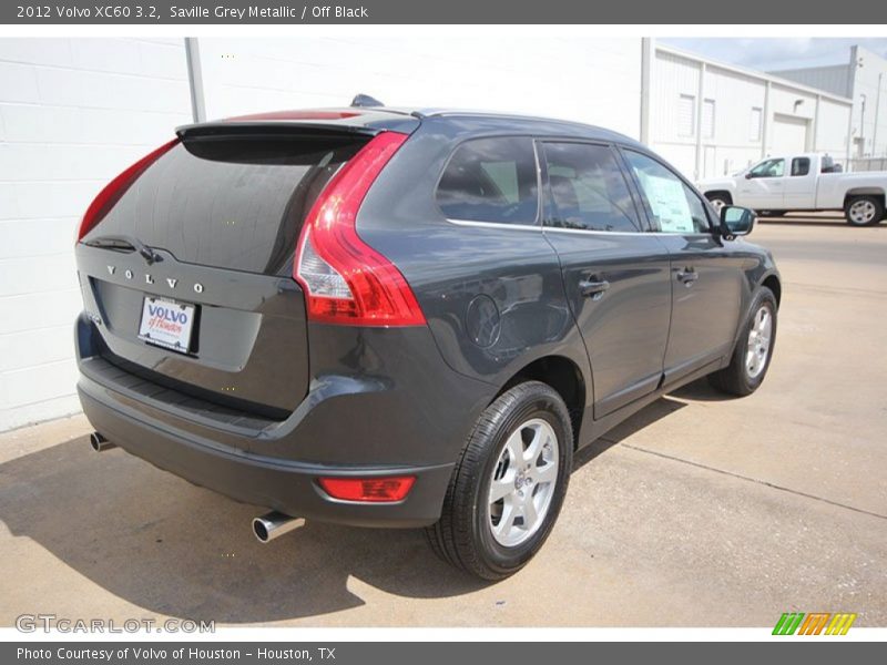 Saville Grey Metallic / Off Black 2012 Volvo XC60 3.2