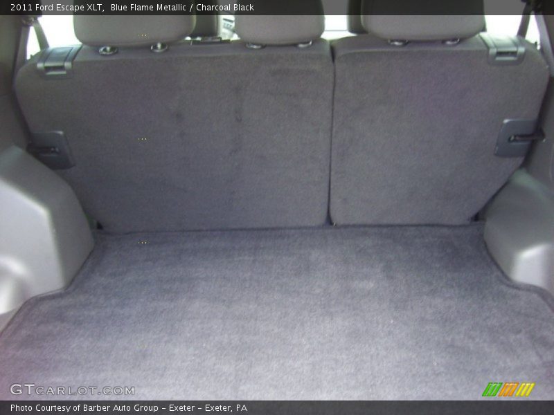 Blue Flame Metallic / Charcoal Black 2011 Ford Escape XLT