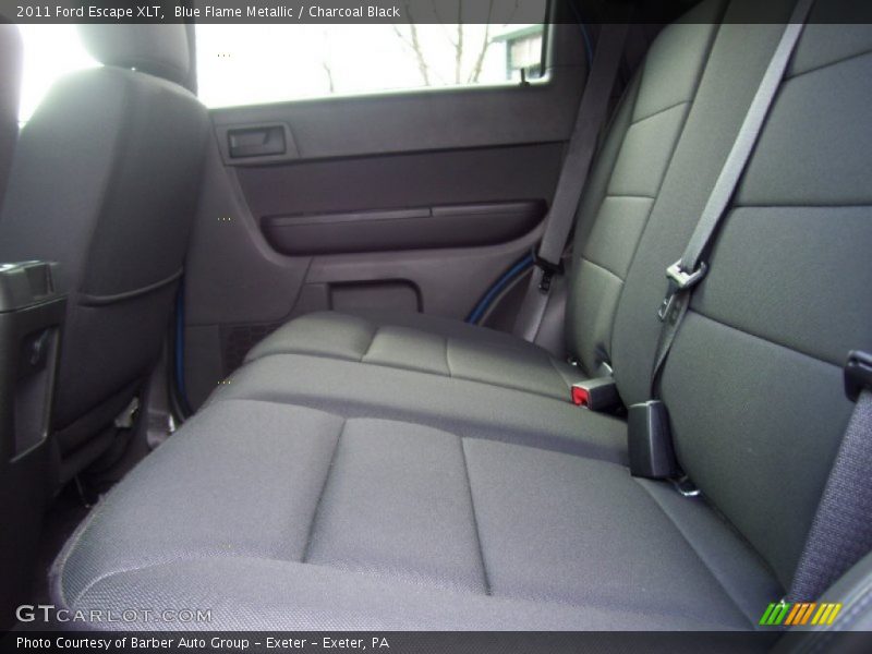 Blue Flame Metallic / Charcoal Black 2011 Ford Escape XLT