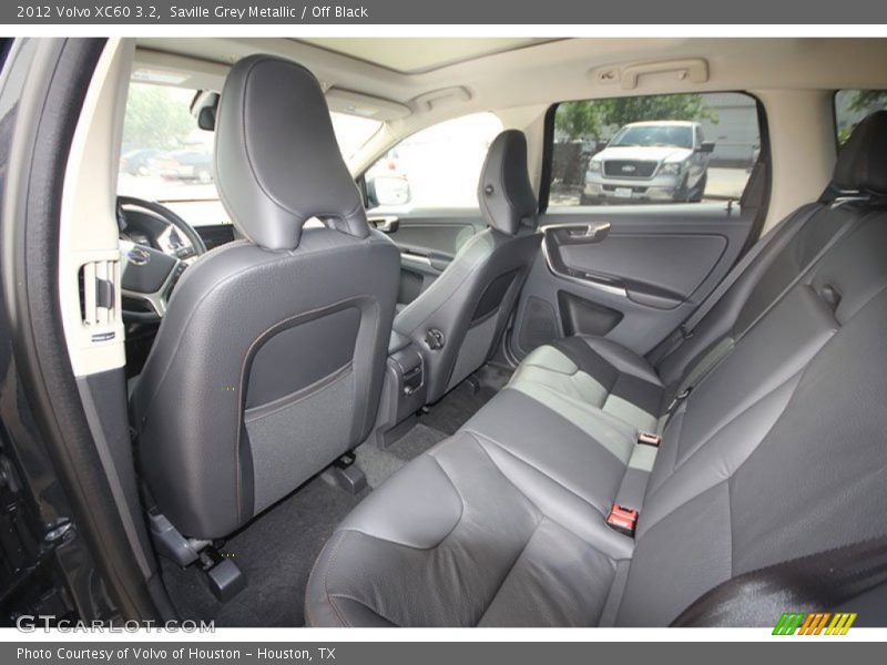 Saville Grey Metallic / Off Black 2012 Volvo XC60 3.2