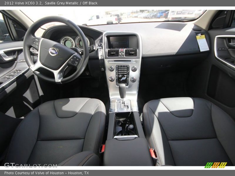 Saville Grey Metallic / Off Black 2012 Volvo XC60 3.2