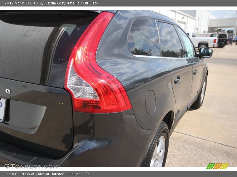 Saville Grey Metallic / Off Black 2012 Volvo XC60 3.2