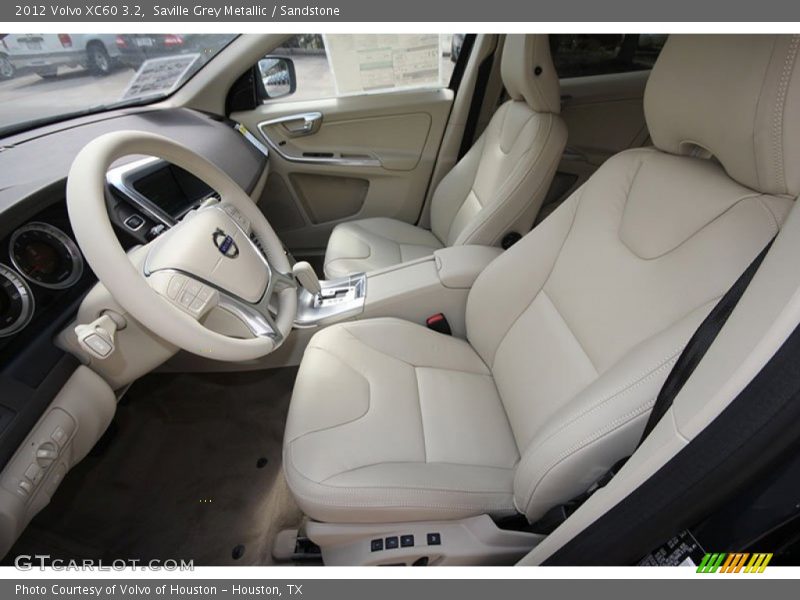 Saville Grey Metallic / Sandstone 2012 Volvo XC60 3.2