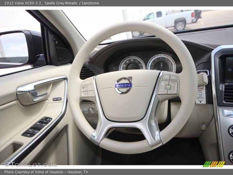 Saville Grey Metallic / Sandstone 2012 Volvo XC60 3.2