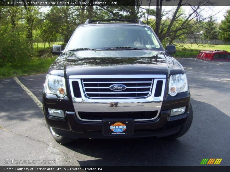 Black / Charcoal Black 2010 Ford Explorer Sport Trac Limited 4x4