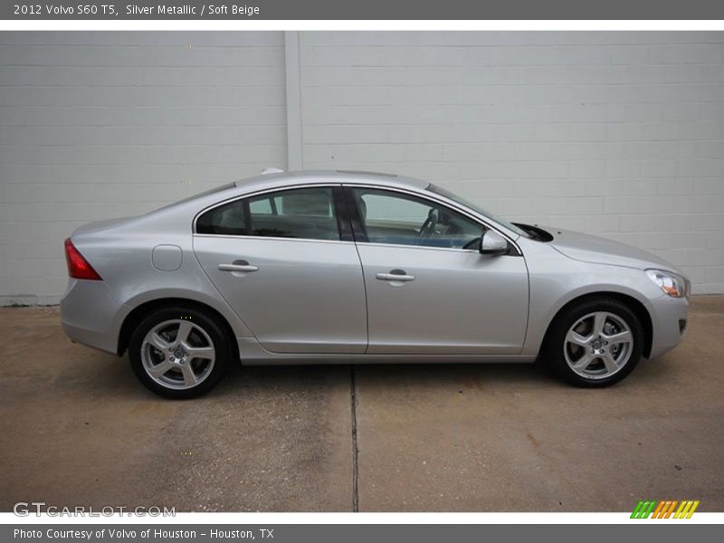 Silver Metallic / Soft Beige 2012 Volvo S60 T5