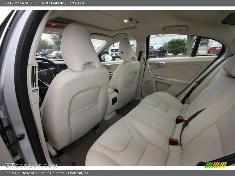 Silver Metallic / Soft Beige 2012 Volvo S60 T5