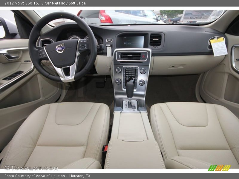 Silver Metallic / Soft Beige 2012 Volvo S60 T5