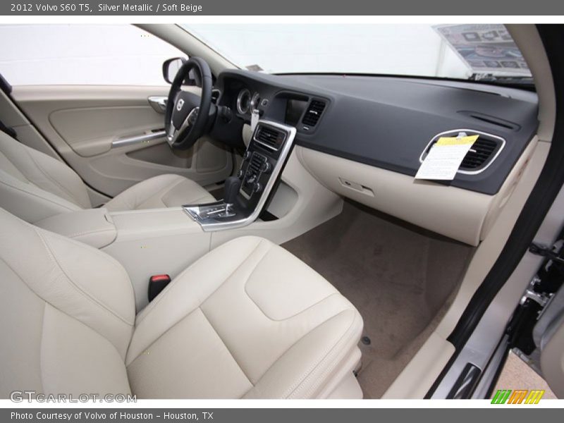 Silver Metallic / Soft Beige 2012 Volvo S60 T5