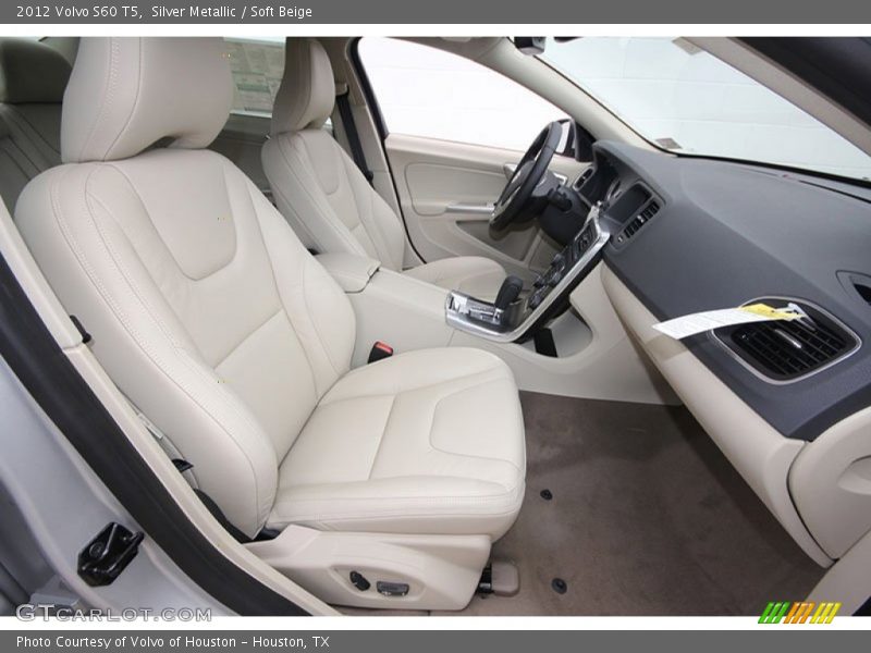 Silver Metallic / Soft Beige 2012 Volvo S60 T5