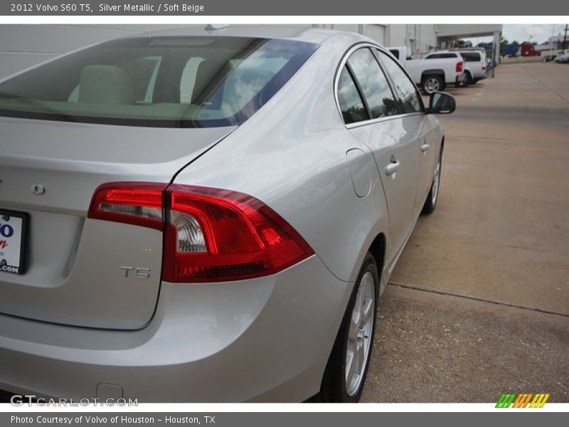 Silver Metallic / Soft Beige 2012 Volvo S60 T5