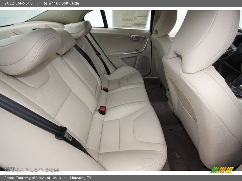 Ice White / Soft Beige 2012 Volvo S60 T5