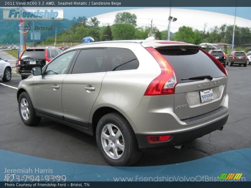 Seashell Metallic / Sandstone Beige 2011 Volvo XC60 3.2 AWD