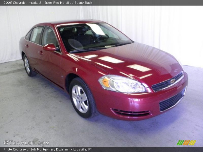 Sport Red Metallic / Ebony Black 2006 Chevrolet Impala LS