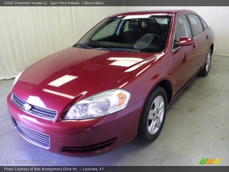 Sport Red Metallic / Ebony Black 2006 Chevrolet Impala LS